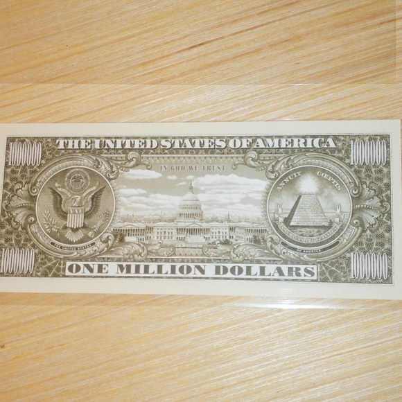 $1000000 Dollar Bill Miss Liberty  For Gifts and Fun - Picture 4 of 6